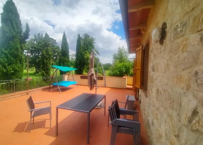 Villetta Con Parco Vicino San Gimignano